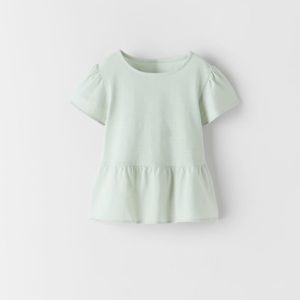 Zara Kids Basic Ruffled Shirt 3-6 months NWT
